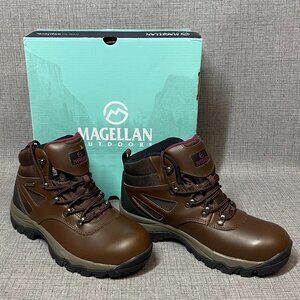 NIB NEW Magellan Harper II Shoes, Hiking, Boots, Waterproof Brown and pink 8.5B